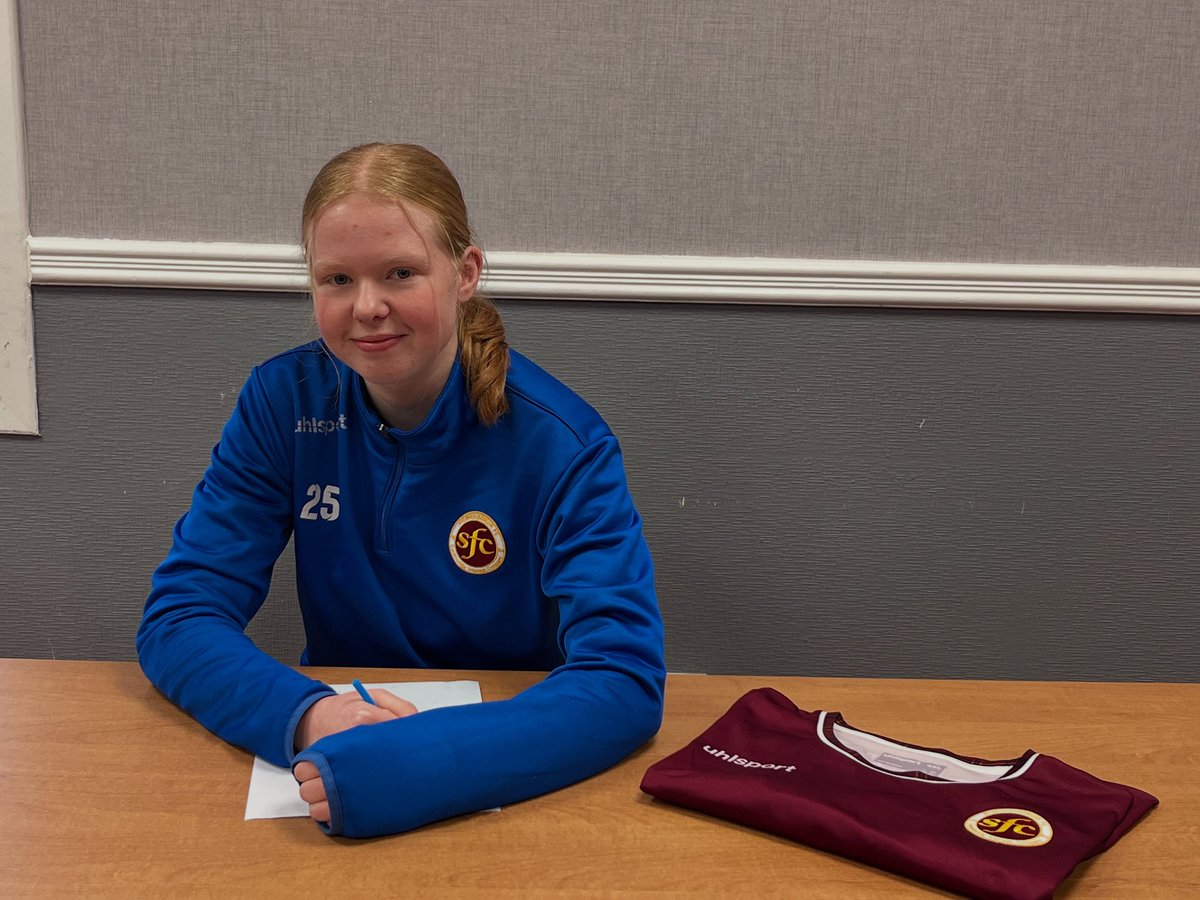 StennyWFC's tweet photo. Natalie McClounan is a Warrior! ⚔️✍️

We welcome Natalie on loan for the remainder of the season! Thank you to Gartcain Women for the cooperation on the deal! 🤝

@SWFChampionship 
#WeAreWarriors⚔️ https://t.co/B8bjlYAx8c