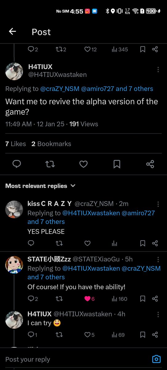 craZY_ns1's tweet photo. We have done it and also fulfilled my promise players to make some thing for the community I managed to connect with @H4TIUXwastaken to make a server for alpha new state let's hope the best thanks @H4TIUXwastaken #FREENEWSTATE #UNITEDPLAYERSFRONT #NEWSTATE #NOTICE #NewStateUpdate https://t.co/svsWpNNCPD
