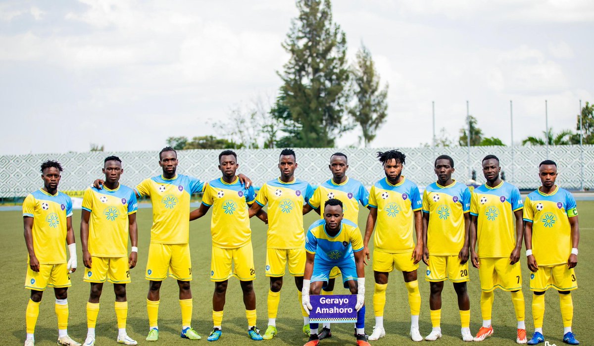 Nyamagabe's tweet photo. Kuri Stade Mpuzamahanga ya #Huye, @AmagajuL FC amaze gutsinda @aprfcofficial igitego 1-0 mu mukino usoza imikino ibanza muri #RwandaPremierLeague. 
@FERWAFA @Radiorwanda_RBA @MagicSportsTV_ #RBASports #RPL 
@Rwanda_Sports @RwandaLocalGov @RwandaSouth @AKayitesiAlice @mwungeri https://t.co/YWJp34b4jB