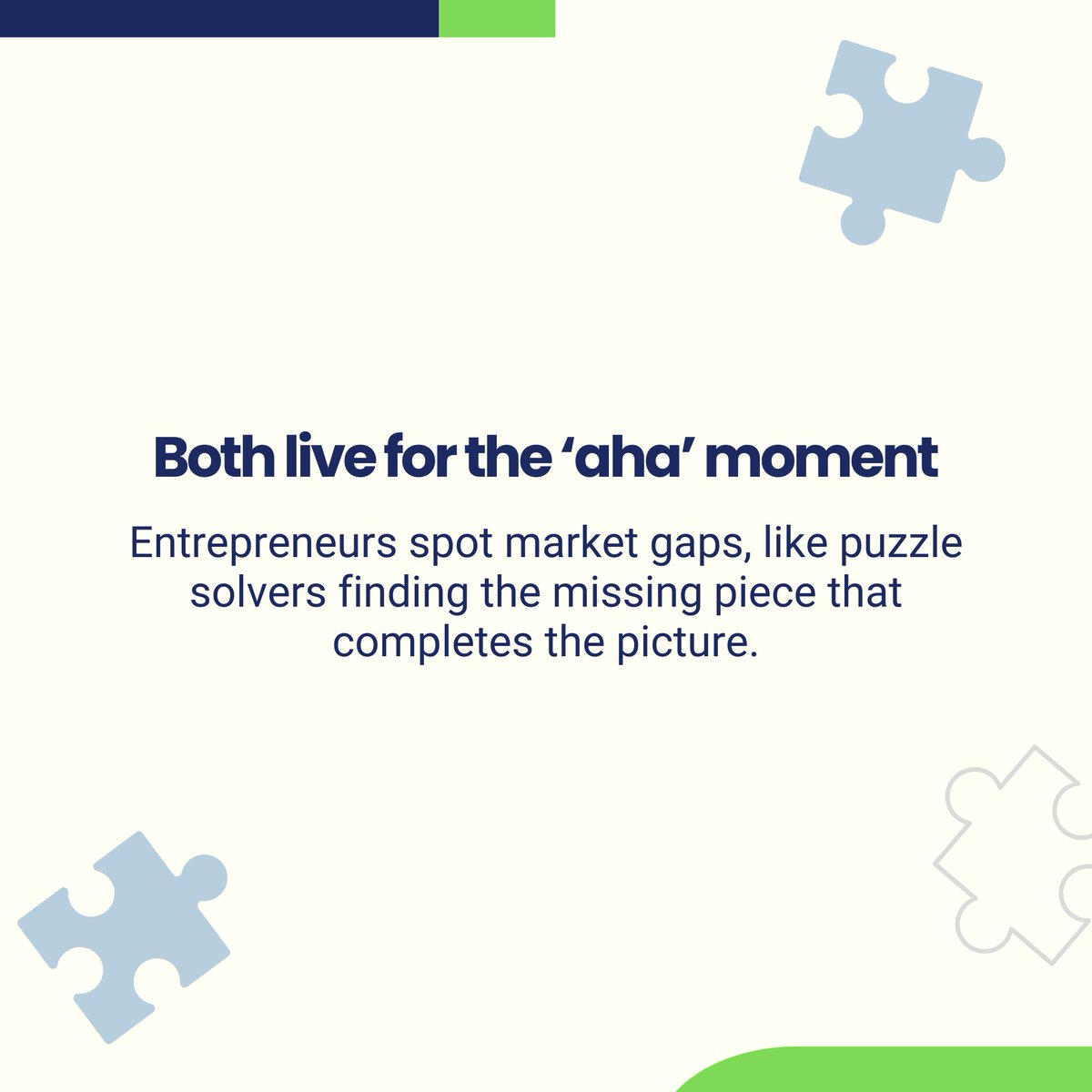 ideafinancial's tweet image. Entrepreneurship: where every day is a 1,000-piece puzzle without the box. But hey, who doesn’t love a challenge? 🧩 #EntrepreneurLife #BusinessHumor #IdeaFinancial