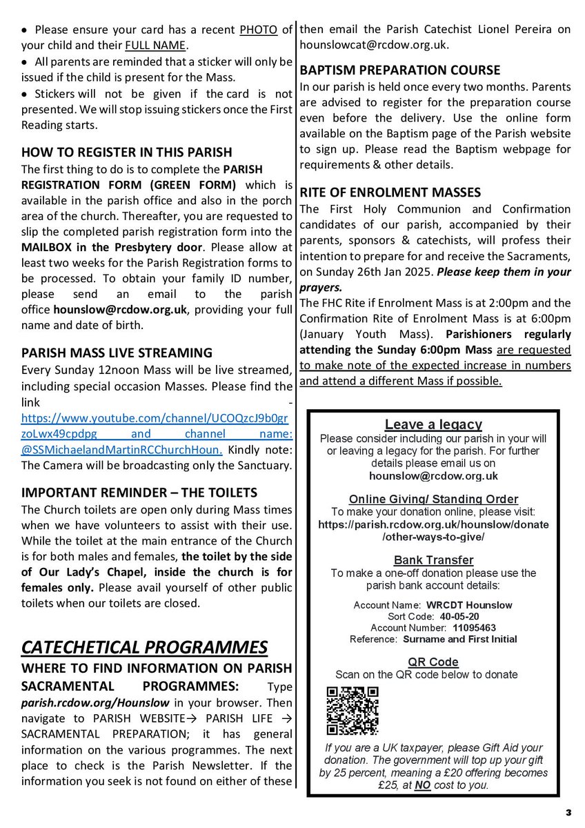 ssmmhounslow's tweet photo. Newsletter 12th January 2024
The Baptism of the Lord https://t.co/mKzqtx3x9E