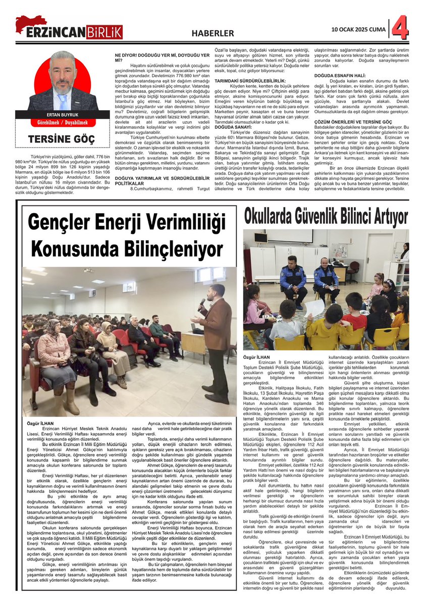 Doğu da ticaret çok zor.