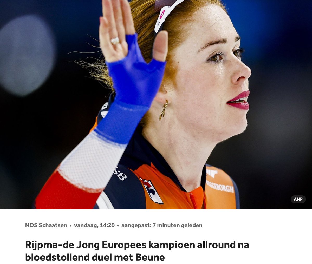 bercarius's tweet photo. Topsporter &amp; waarschijnlijk een leuke meid maar ik ben helemaal klaar van het zo vaak “Antoinette Rijpma-de Jong” te horen op tv.
Kunnen we Antoinette Rijpma-de Jong in vervolg niet gewoon Arjo noemen ofzo…
#schaatse #ekallround #heerenveen https://t.co/3dRDDhJYnM
