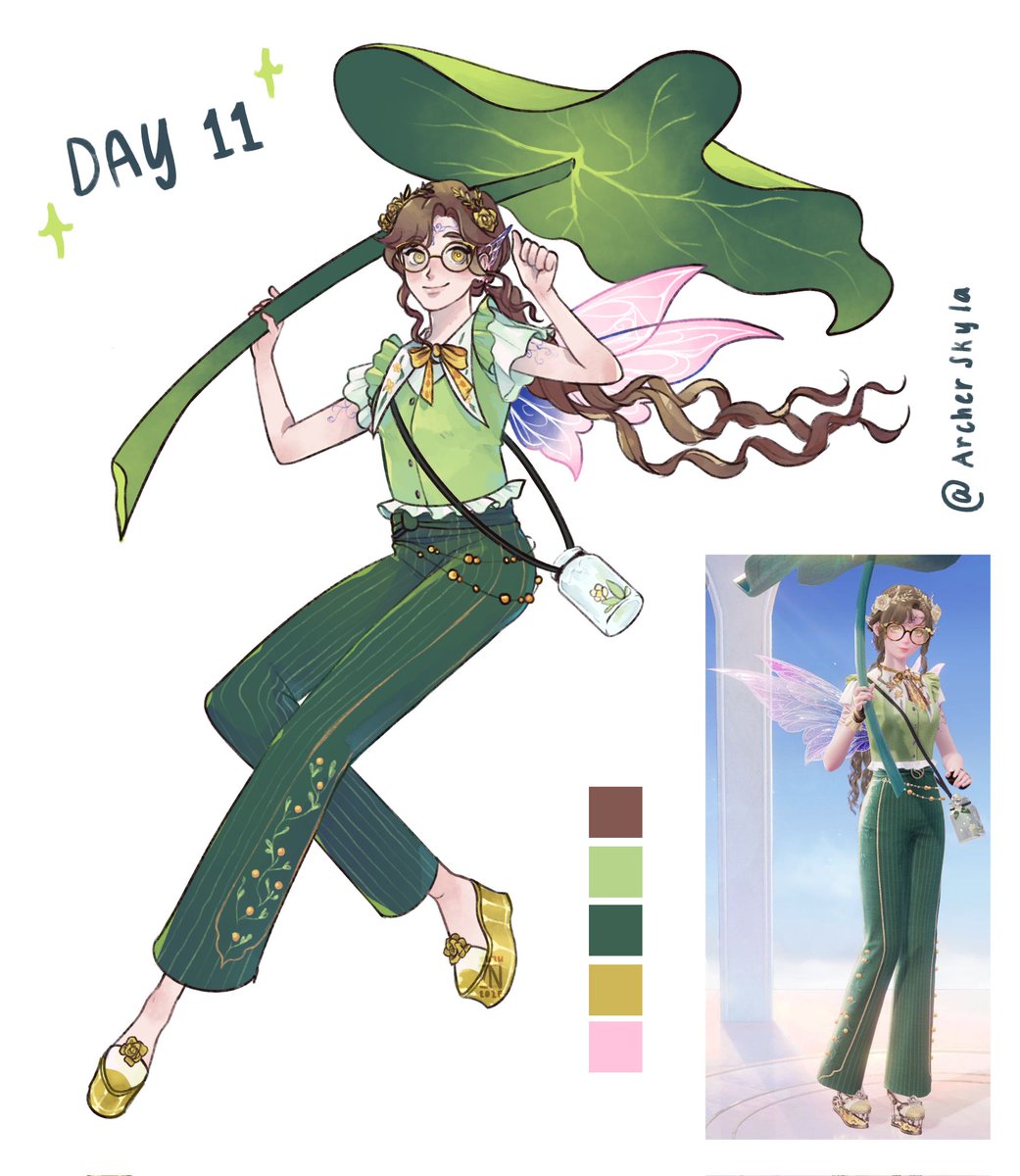 zuttonabe's tweet photo. Day 11! 

Drew @ArcherSkyla's Nikki! 

#InfinityNikki #infinitynikkitwt #art https://t.co/Jyi335thGR