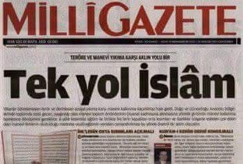 Eskimez yolumuz katıksız ve katkısız İslam varken yeni yolları asla kabul etmiyoruz, asla!