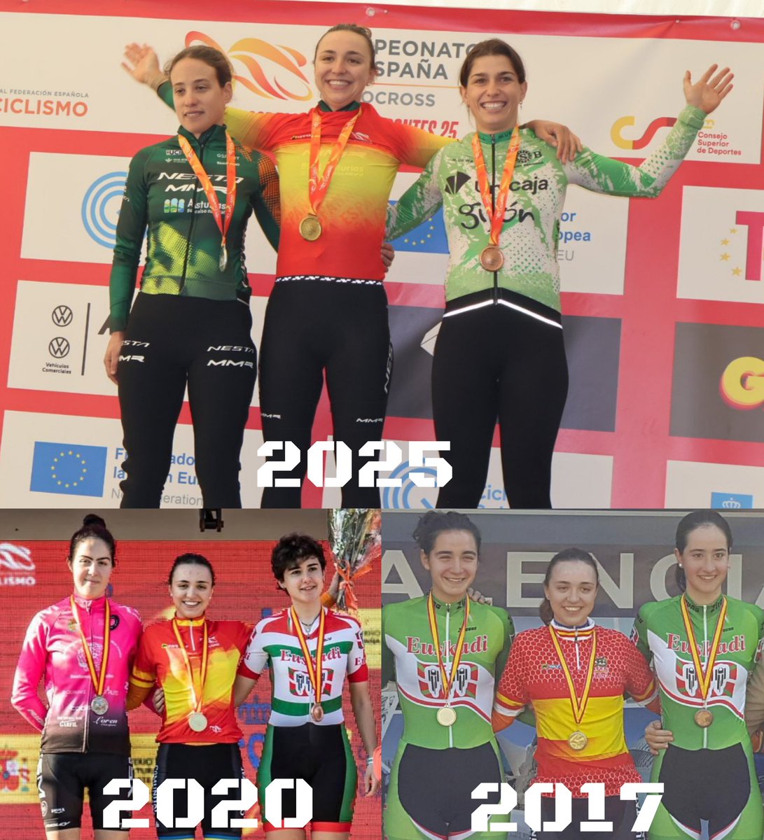 Sofía Rodríguez completa el ☘️: elsterrato.com/primer-naciona…
2025 CN CX WE
2020 CN CX U23
2017 CN CX WJ
#CECXAsPontes25