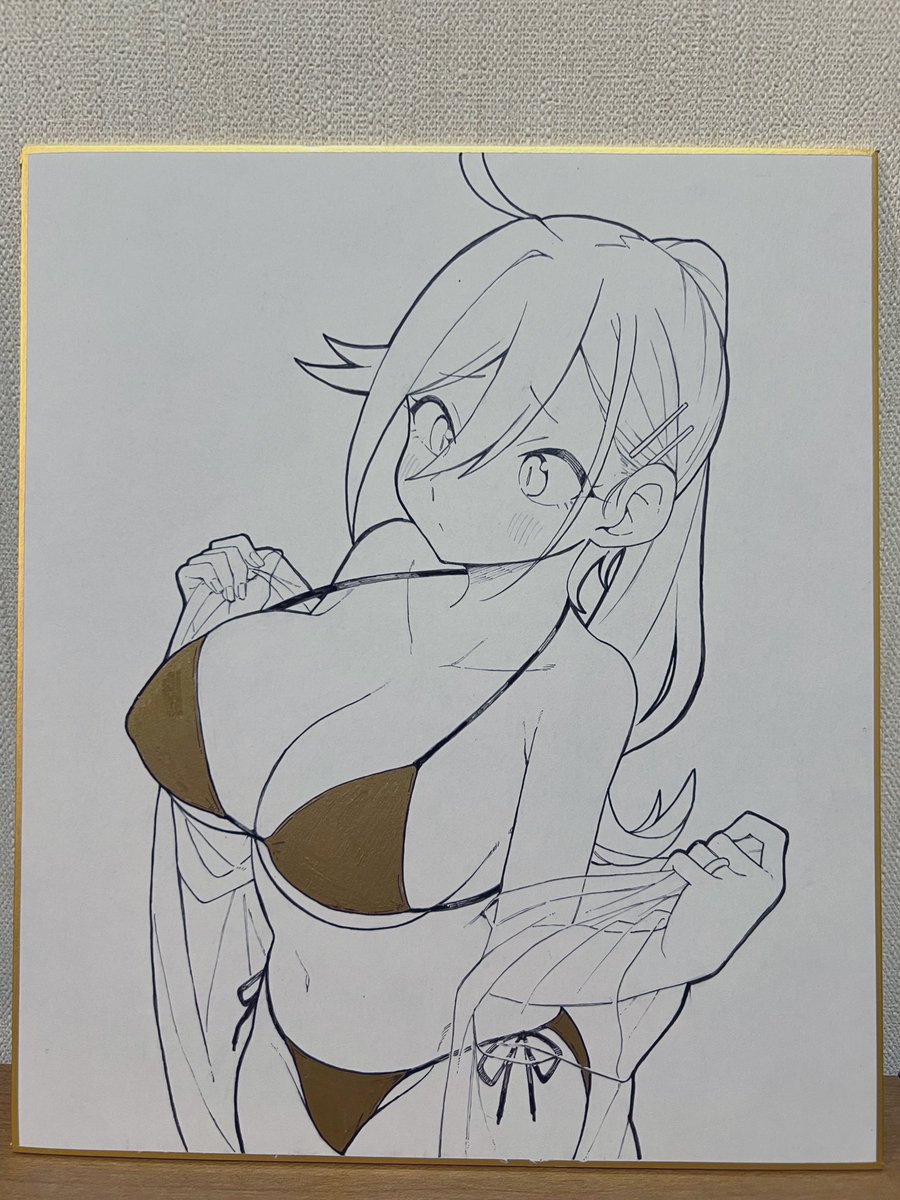 アナログ楽しいな〜
明日はネームする! 