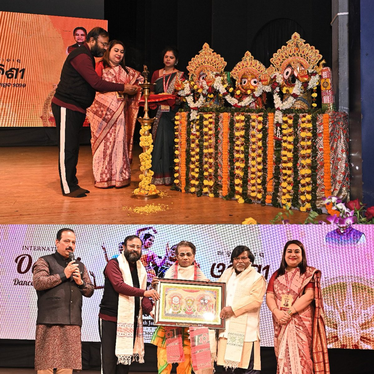 gkcmorc's tweet photo. Final evening, final magic! Day 5 was a night to remember. Relive the moments here
#gkcmorc #odissi #odissidance #classicaldance #classicaldanceofindia #iodf2025 #iodf #odisha #odishaculture #odiaculture #odissivideo #odissidancevideo #international_odissi_dance_festival (1/2) https://t.co/IPWZ12Opo9