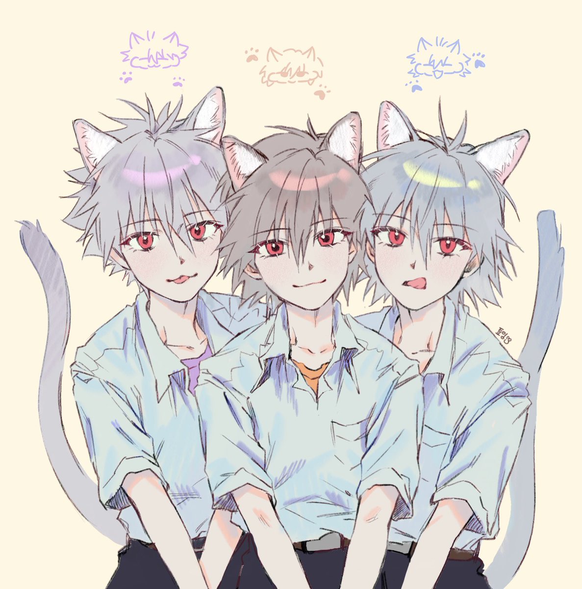 __tyo1ng_ye_'s tweet photo. 고양이들 ••• 😼 https://t.co/bAOVsdarwt