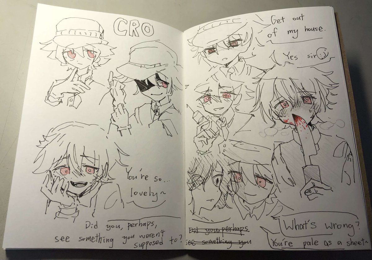 FenZe95475's tweet image. Cro的角色設定好讚~
#deardere