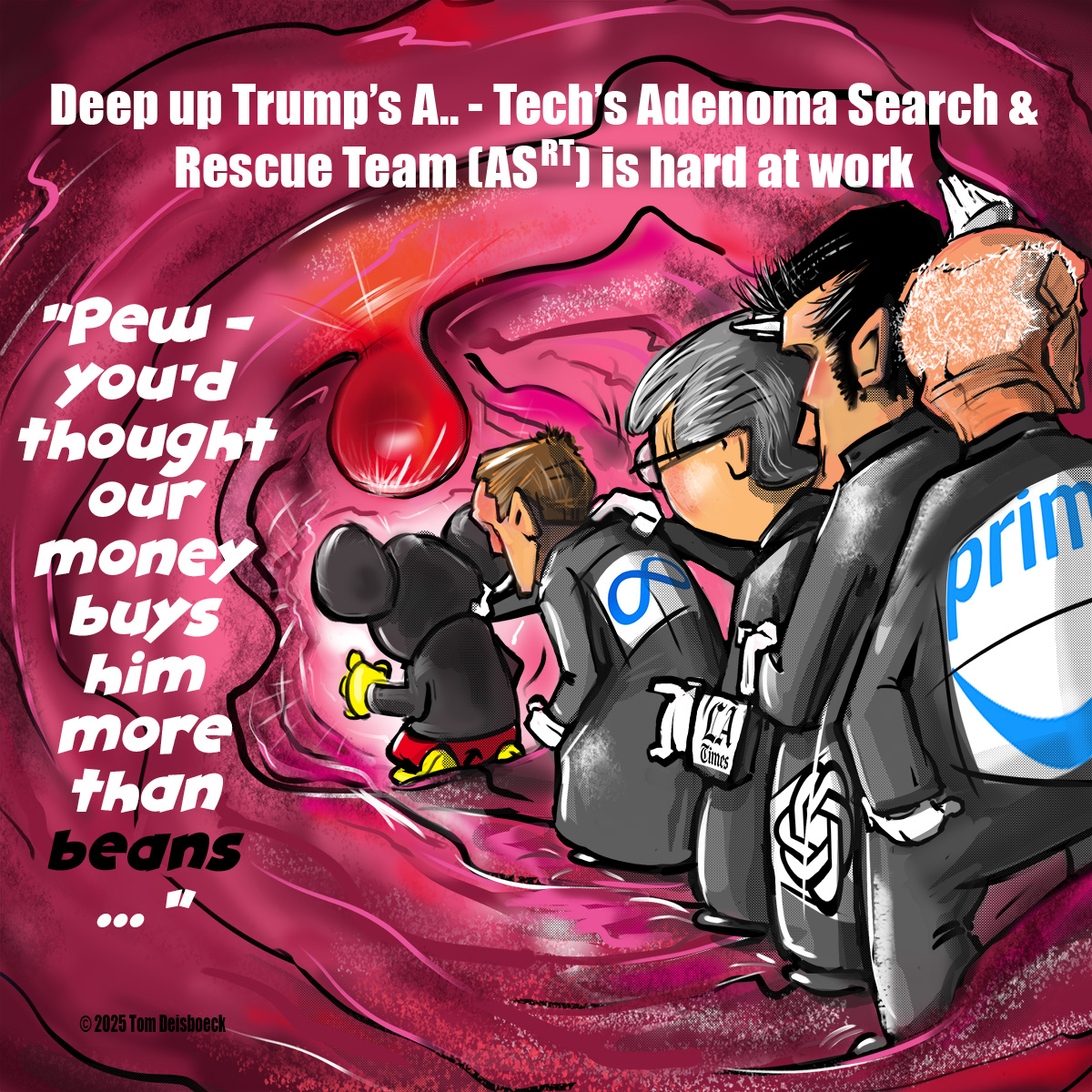 Ann Telnaes &amp; The WaPo - 'A Health(y) Perspective'