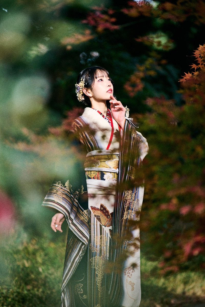 🤍美雨🤍

新成人の皆様、本日はおめでとうございます🎉
#ファントムシータ の新成人、美雨の振袖姿をお裾分け👘