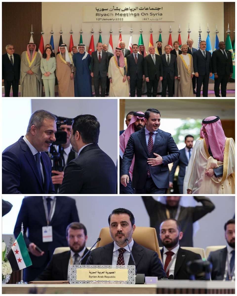 RMDifferent's tweet photo. انطلق اليوم الأحد في العاصمة السعودية الرياض اجتماع عربي ودولي لبحث الأوضاع في سوريا، بهدف تحقيق الاستقرار بعد الإطاحة بنظام الرئيس السابق بشار الأسد.
#دمشق #الرياض https://t.co/dUtCtj5Fpv