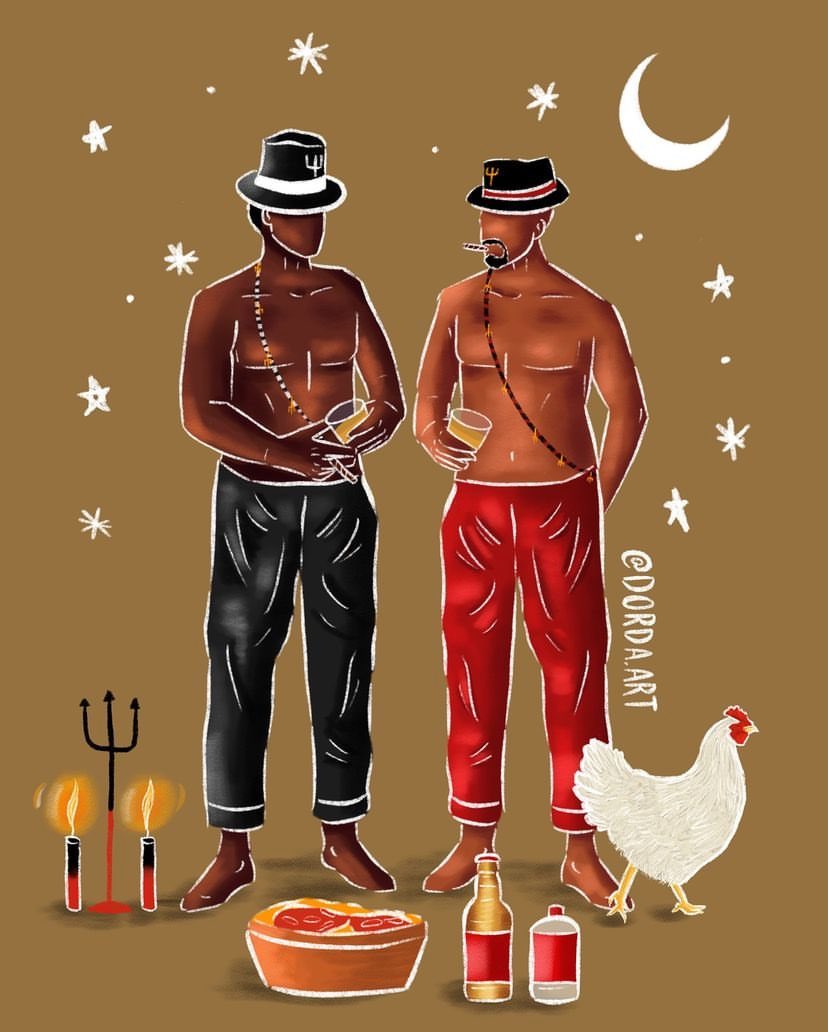 marabô e tiriri são dois grandes camarada 🎩🖤