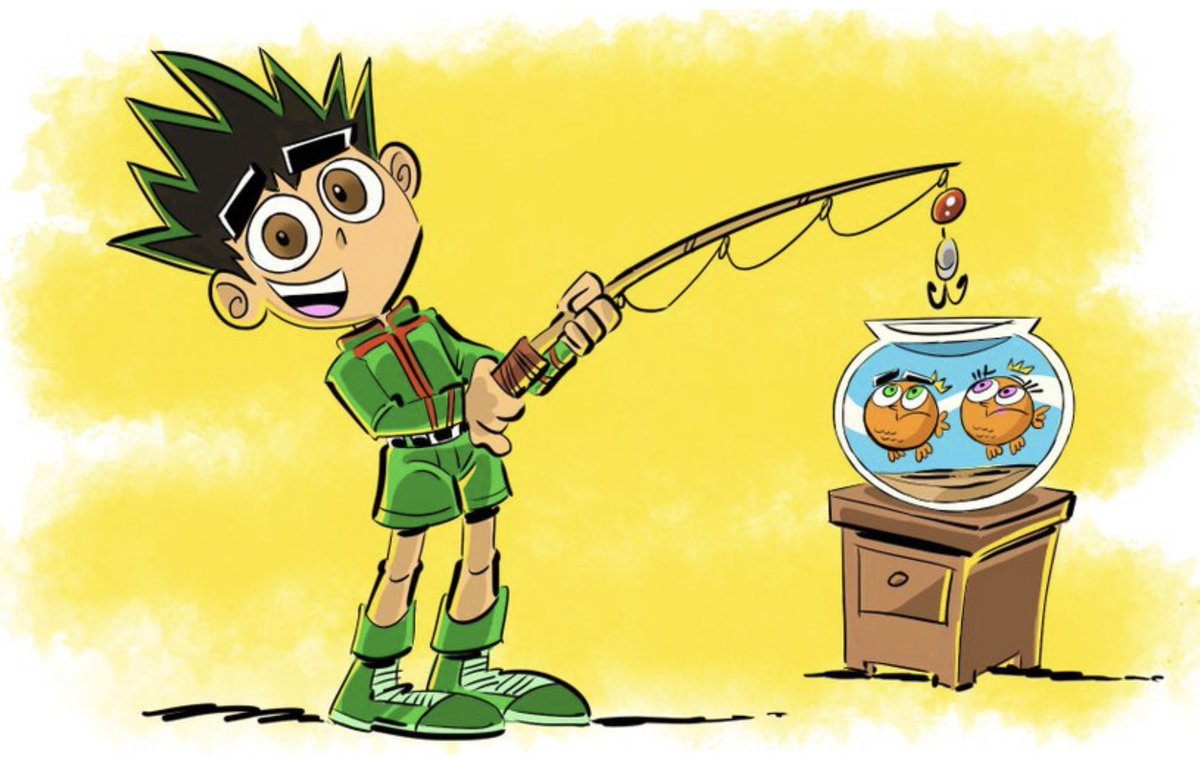 FairlyOddFather's tweet photo. Fairly Odd HunterxHunter #HunterXHunter #FairlyOddParents #anime #butchhartmandraws https://t.co/ALbsTEzAwD