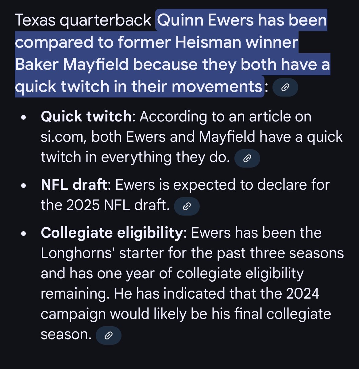 heythatstrophy's tweet image. Quinn Ewers reminds me of Baker Browns you better grab him in the 2nd Round