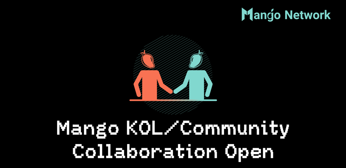 Mango KOL/Community Collaboration Open Now.

Want market collab with Mango? 

Fill this form: forms.gle/JYZVaqkjWVptdv…

We'll contact you post initial &amp; OG selections.