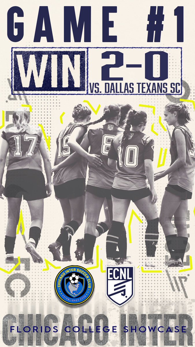 Chicago Inter 08 ECNL Girls tweet media