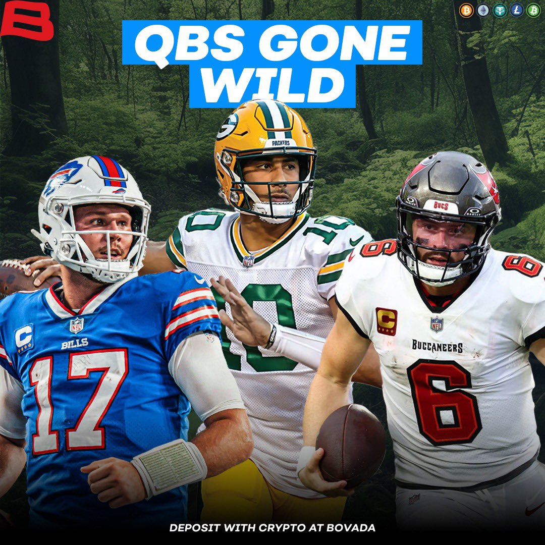 QB’s gone Wild GIVEAWAY 🔥

#WildcardWeekend continues and we’ve got $100 crypto bonuses for 5 random followers! 🤑

To enter:
- ❤️ + 🔁 + Follow us
- Comment which QB will throw for the most yards today 🧐