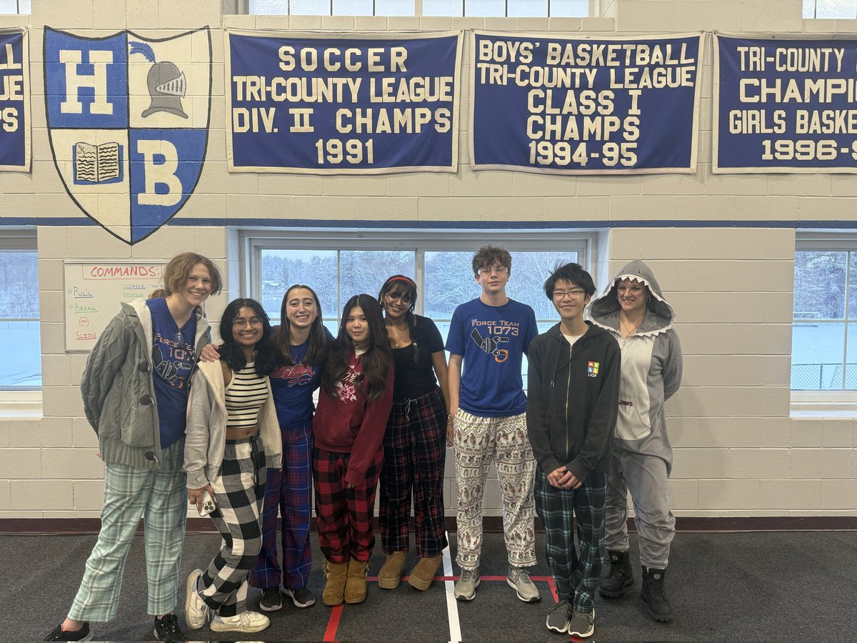Spirit Saturdays are back!! 🎉🎉

Shout out to our awesome parents for feeding us kickoff weekend with breakfast for lunch and Italian this weekend! First theme was PJs, what do you think next week's will be? 💤🍝🥗🥯🍳🍁

#morethanrobots #frc1073