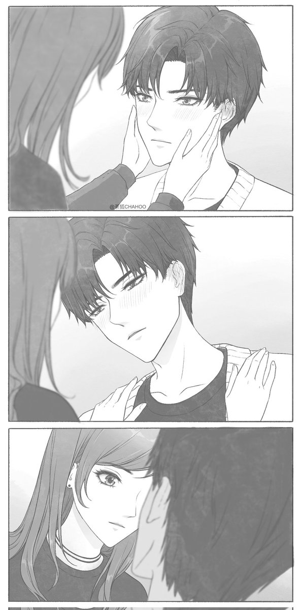 chahoochahoo's tweet photo. #LoveandDeepspace #Zayne #恋与深空 ＃黎深 抽空画了一个毫无深度的小甜饼，一直被圈外人误以为是霸总的小梨，实际上温柔得很～ https://t.co/qEQObzZqNo