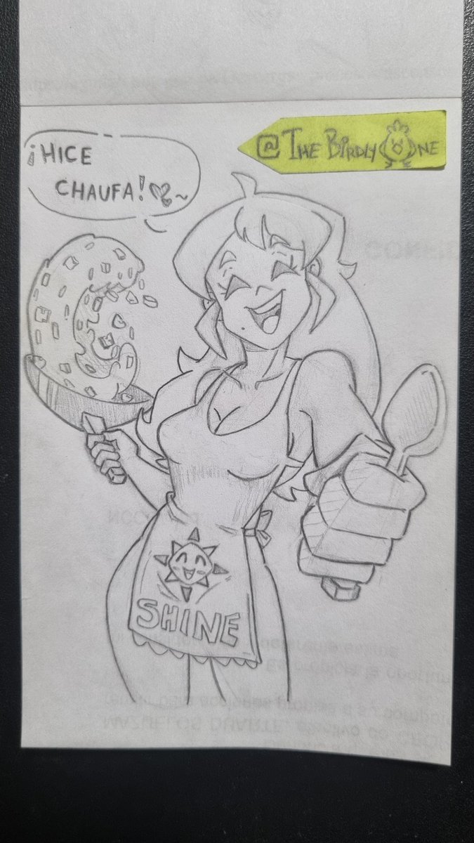 TheBirdlyOne's tweet photo. Sunny making chaufa 👀💖
Enjoy

#oc #ocart #drawing https://t.co/7SeXX6Lsdi