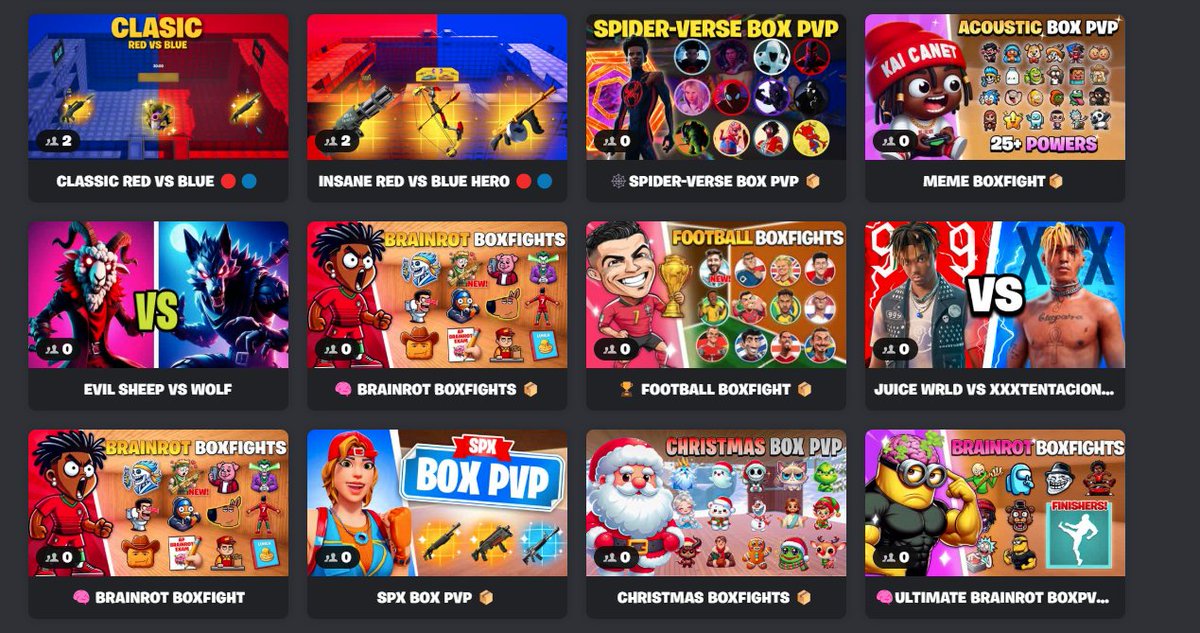 ripperprox's tweet photo. This person is copying our map thumbnail and many other popular map thumbnails, and still isn’t getting banned! @FNCreate 
#UEFN #Fortnite https://t.co/5KCBNiv623