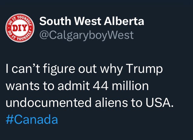 CalgaryboyWest's tweet photo. Just because convicted felons are inadmissible to Canada, Trump can’t buy it. https://t.co/OdIhDmfp1b