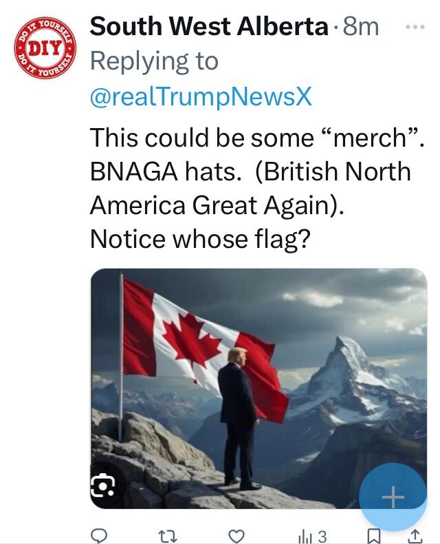 CalgaryboyWest's tweet photo. Just because convicted felons are inadmissible to Canada, Trump can’t buy it. https://t.co/OdIhDmfp1b
