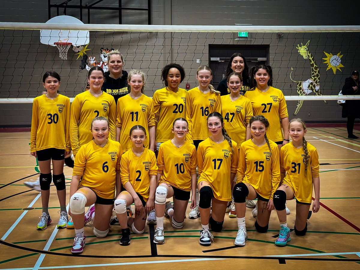 MsEmilyHynes's tweet photo. What a great kick off for our Gr. 6s Volleyball career! Awesome weekend with lots of fun/ memories made! Thank you Ms. Dawe and Ms. Curnew for making this happen! @BrooksideInt @bmandeville2 @ms_curnewBSI https://t.co/P0YBtI1IVy