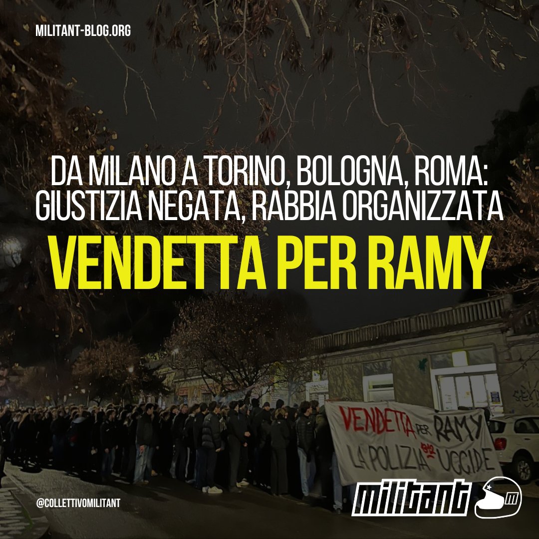 MilitantBlog's tweet image. Continuare, come movimento, a saldare sempre di più il legame tra la nostra azione politica e chi è ogni giorno vittima di razzializzazione in questo paese.

militant-blog.org/giustizia-nega…