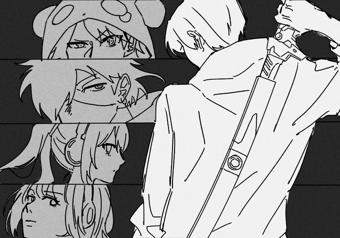 いつもの如く描き終わらないので供養 