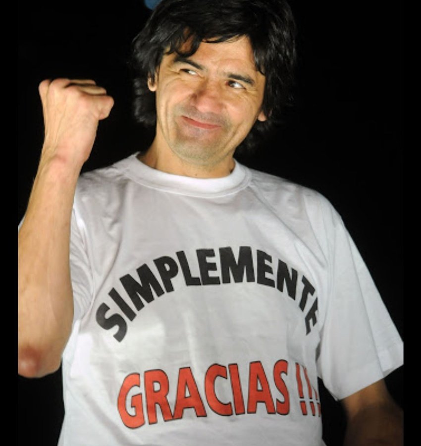 16 años bocha, te llore, te lloro y te seguiré llorando
gracias x tanto rock del verdadero