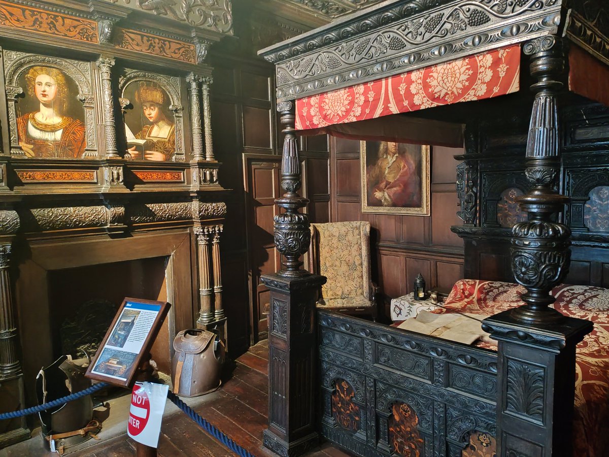 Sunday research recce to Bolling Hall <a href="/BradfordMuseums/">Bradford Museums & Galleries</a> on the trail of Mary Sykes, the witch of Bowling 

(This is also one of the most haunted buildings in the district!)