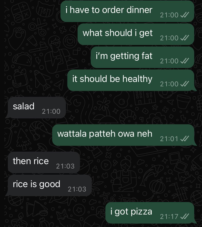 Thenukaaa's tweet image. fitness is a myth