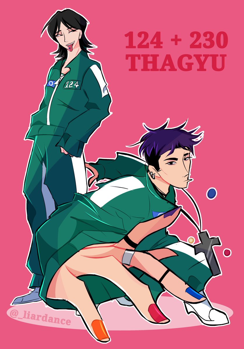 limjination's tweet photo. I don't share my art often on twitter but I drew some #thagyu because I'm obsessed like that https://t.co/pQ62t1Kyze
