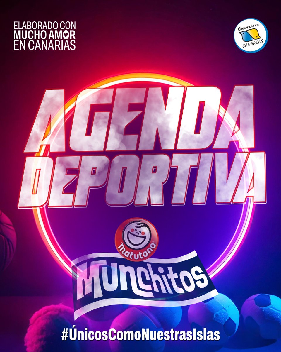 Agenda deportiva 📆✏️

24/01
20:00 @udlaspalmasoficial vs Osasuna
21:00 <a href="/u_d_moya/">UD Moya</a> vs Saucillo
21:00 <a href="/losnidilloscd/">losnidilloscd</a> vs CD Becerril

25/01 
12:00 @udtenerife vs Madrid
20:00 @cdtoficial vs Eldense

26/01 - 13:00
@grancanariacb vs CB Canarias

¡A ganar!
#ÚnicosComoNuestrasIslas