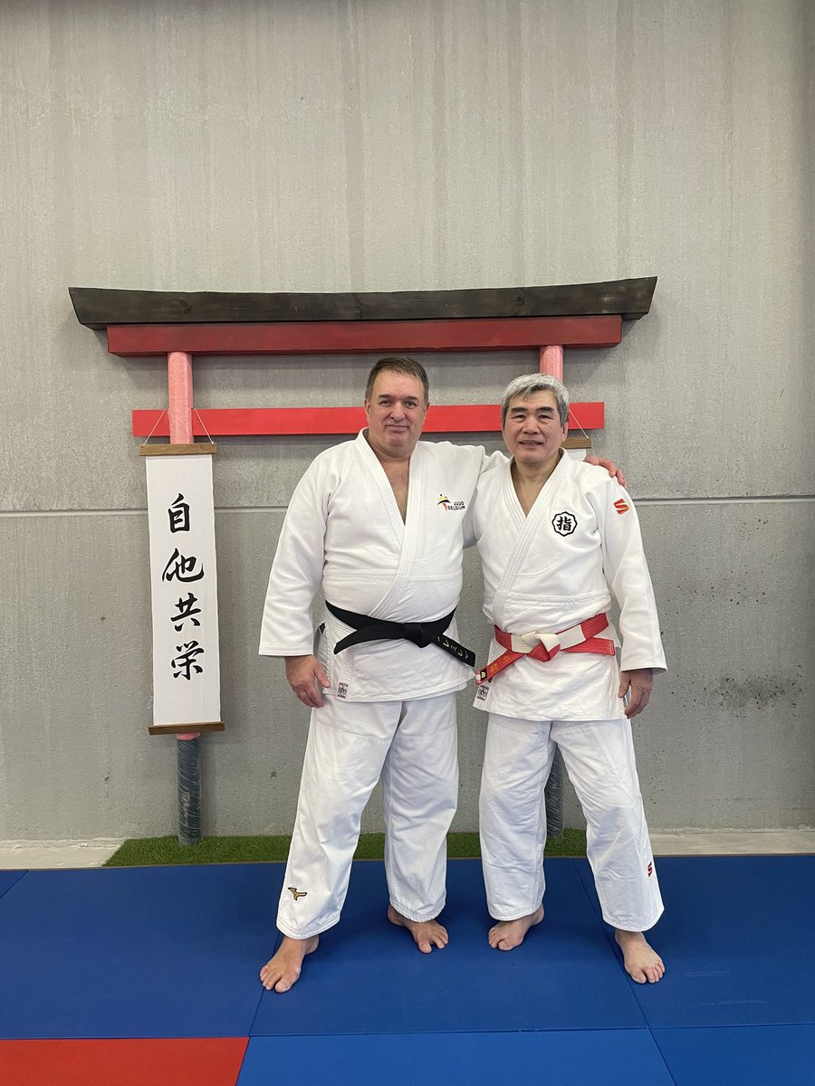 Vandaag zondag 4u training Nage No Kata met Iuro Sensei
