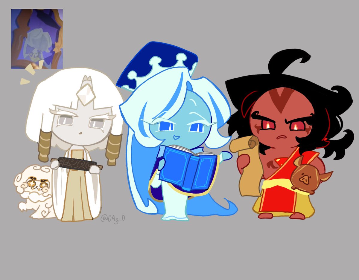 0Ag_0's tweet photo. #cookierunkingdom 
捏造幼少期 https://t.co/n0NSgTNvGd