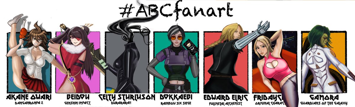 SamuraiHeart___'s tweet photo. First line of #ABCFanart https://t.co/UzKq8sPqR9