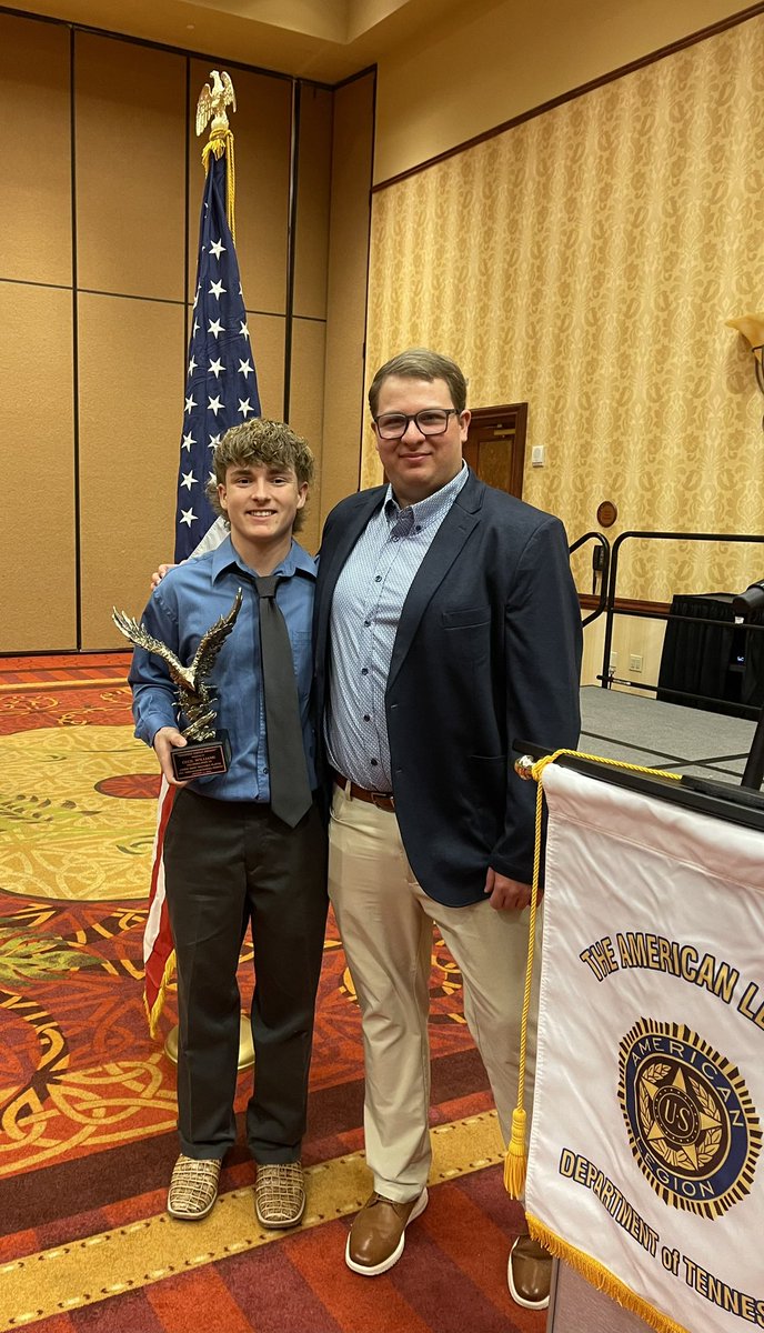 Columbia Post 19 17U (@columbiapost19) on Twitter photo Congratulations to Cecil Williams for receiving the 🦅 Award at the <a href="/AmericanLegion/">The American Legion</a> Winter Conference, where he was honored as the Most Valuable Player (MVP) of the 2024 Jr Division State Baseball Tournament.
In addition, Cecil will also receive a $500 college scholarship. Congratulations to Cecil Williams for receiving the 🦅 Award at the <a href="/AmericanLegion/">The American Legion</a> Winter Conference, where he was honored as the Most Valuable Player (MVP) of the 2024 Jr Division State Baseball Tournament.
In addition, Cecil will also receive a $500 college scholarship.
