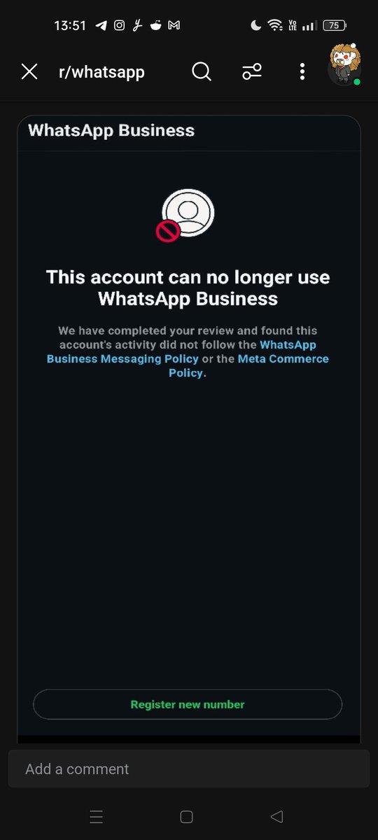 MontesSculptor's tweet photo. @WhatsApp @MercedesAMGF1 We aren't empty handed. We are blocked by a mistake in your system. Everyone posting here was banned the same day and hour. Your IA automated mod is a disgrace.  Even worse is your racist help center that we have to pay for  #metaracista #metanswerthis #metaresponde https://t.co/QX6yfTAArC