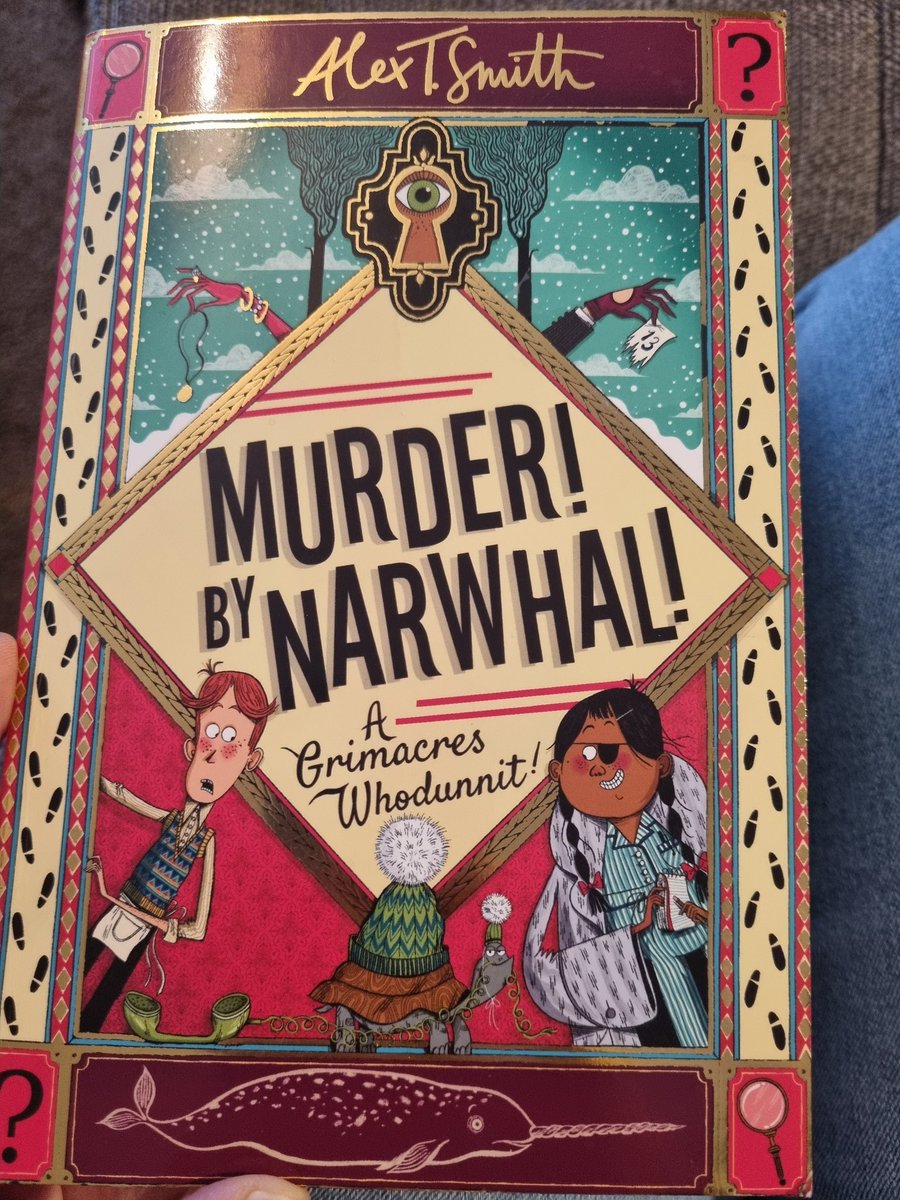 Move over Poirot, there is a new detective in town... Edna Gristle. What a fabulous read. I can't wait to go back and share with my class. Even better - 3 of them told me they got it for Christmas 😍📚
@alex_t_smith #readingforpleasure