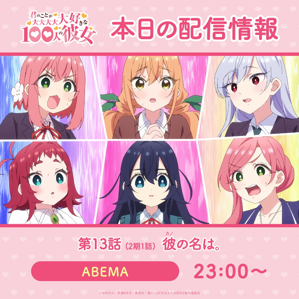 君のことが大大大大大好きな100人の彼女 13