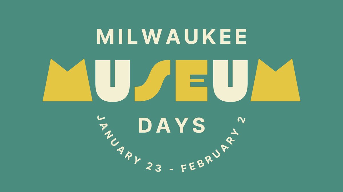 What do you get when you combine art, culture, and Southeastern Wisconsin’s most beloved museums? Welcome to Milwaukee Museum Days! 

RAM is thrilled to once again participate in this tradition by offering free admission from January 23 – February 2.

ramart.org/class/museum-d…