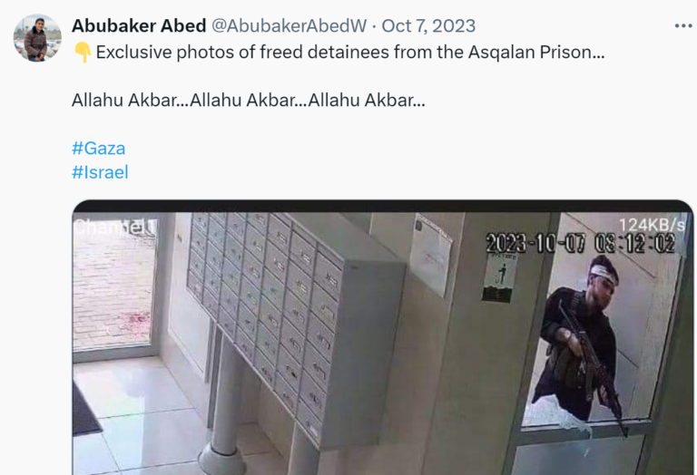 mishtal's tweet image. But all this does is show up western media for being foolish and naive - and highlights how these ridiculously shallow and ignorant people have been turned into pro-Hamas puppets.... because of course the 'hero' of the piece - Abubaker Abed supported the Oct 7 atrocities...