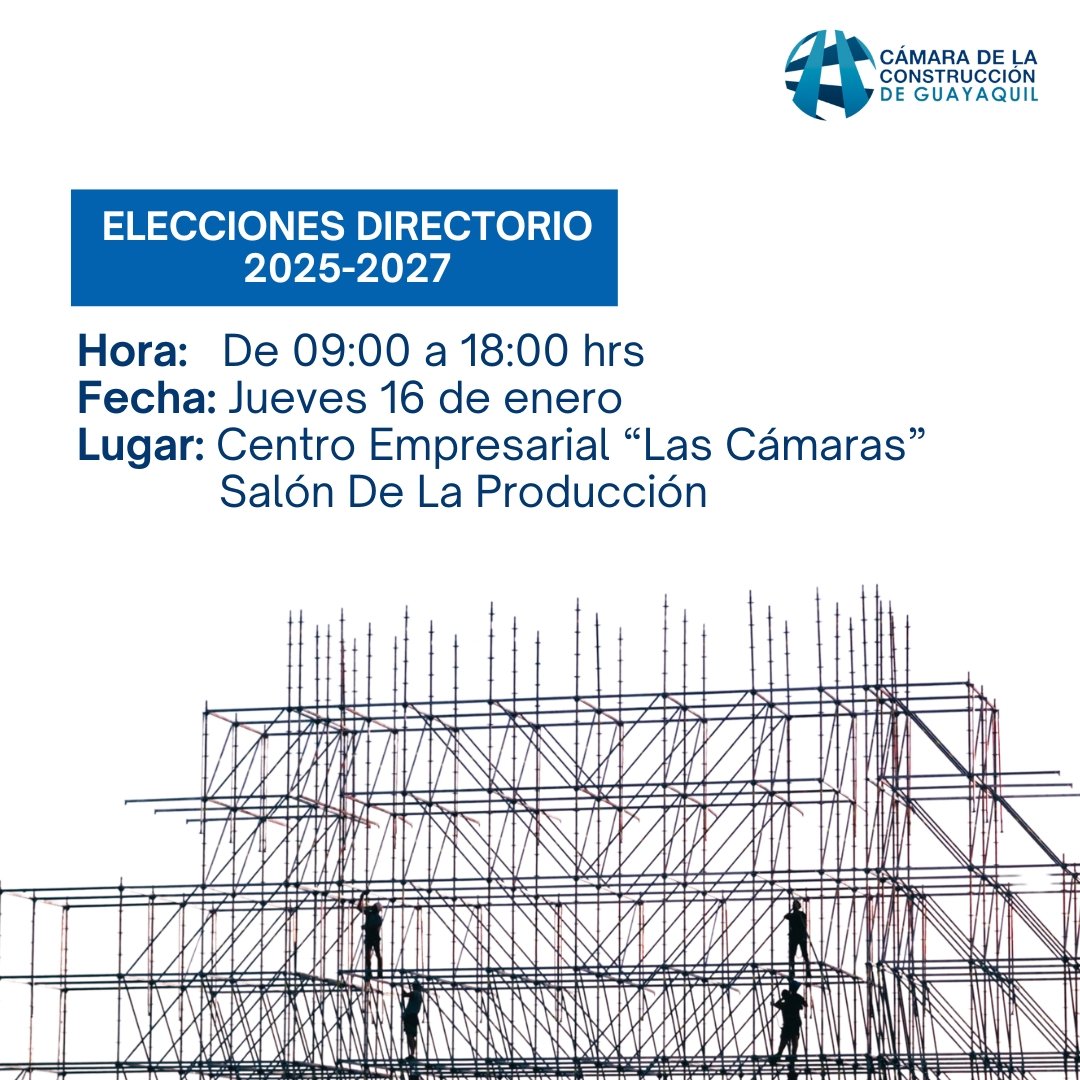 ccgconstruye's tweet photo. ¡𝗔𝗰𝗲́𝗿𝗰𝗮𝘁𝗲 𝗮 𝘃𝗼𝘁𝗮𝗿!
Estimado socio, lo esperamos desde las 09:00 hasta 18h00, para las votaciones 2025 en nuestras instalaciones.

No olvides traer tu cédula 
¡Te esperamos! https://t.co/AWVDexmvaj