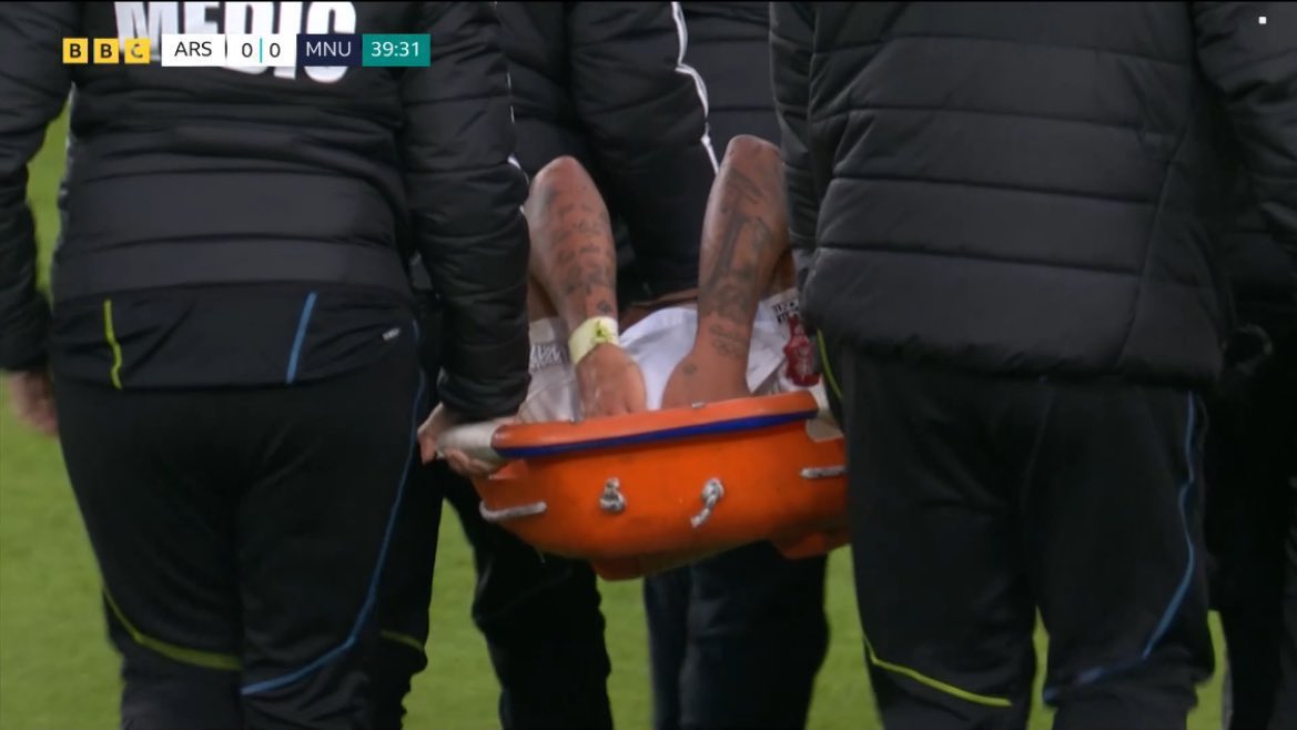 TrollFootball's tweet photo. Gabriel attempted to give Bruno backshots but ended up in the hospital. 😭 https://t.co/c0RUc3uP80