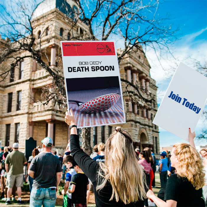 DalesMotors's tweet photo. Death Spoon book available in print, Kindle, and audiobook. https://t.co/9EniDYMf21