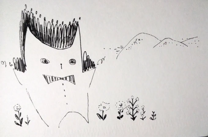#ペン画 アナログ画 